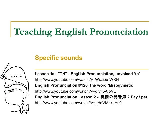 Teaching English Pronunciation